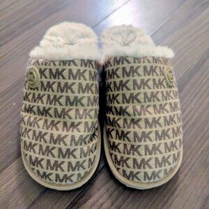 Michael Kors Logo Slippers